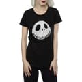 Miniatyrbillede 3 af 5: Disney Womens/Ladies Nightmare Before Christmas Jack Cracked Face Cotton T-Shirt