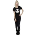 Miniatyrbillede 4 af 5: Disney Womens/Ladies Nightmare Before Christmas Jack Cracked Face Cotton T-Shirt