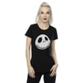 Miniatyrbillede 2 af 5: Disney Womens/Ladies Nightmare Before Christmas Jack Cracked Face Cotton T-Shirt