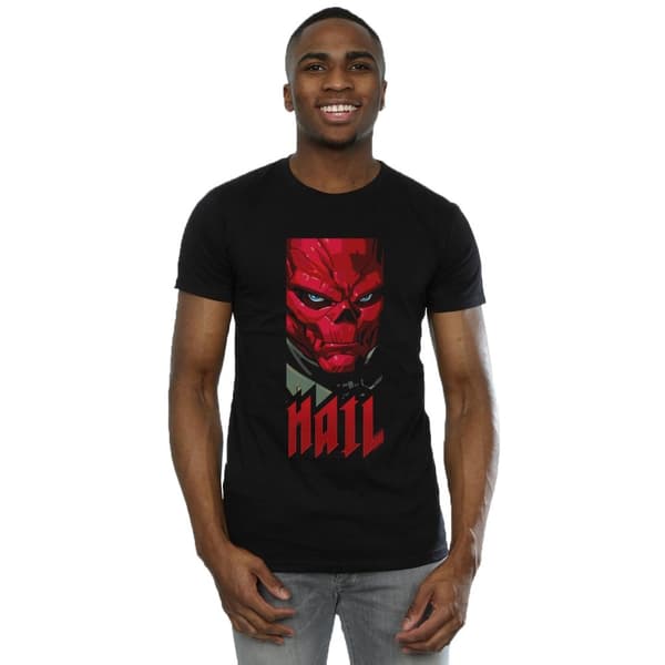 Marvel Mens Avengers Hail Red Skull T-Shirt