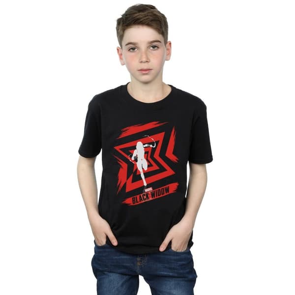 Marvel Boys Black Widow Movie Icon Run T-Shirt