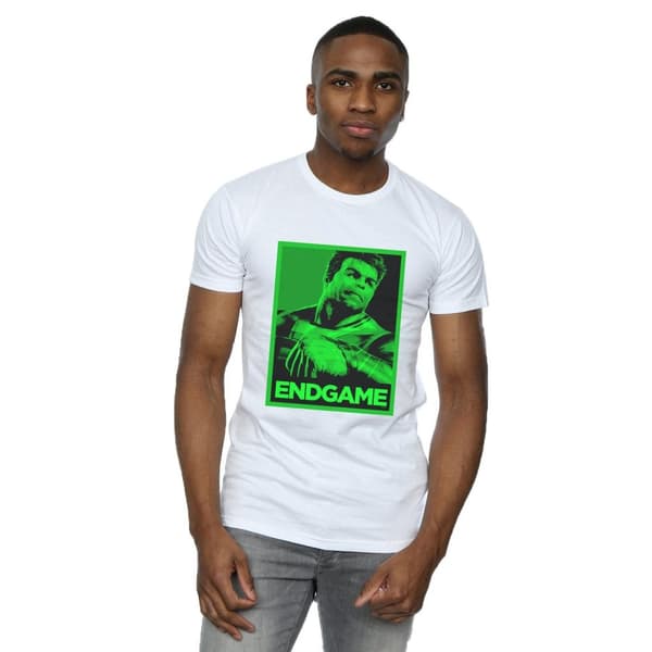 Marvel Mens Avengers Endgame Hulk Poster T-Shirt