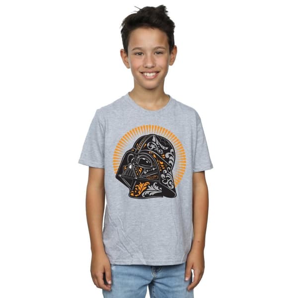 Star Wars Boys Darth Vader Dia De Los Muertos T-Shirt