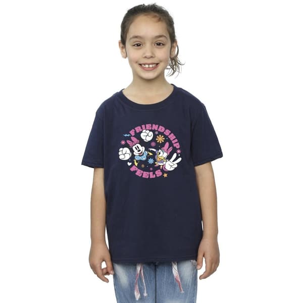 Disney Minnie Mouse Daisy Friendship T-shirt i bomull för flickor