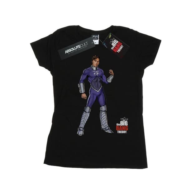 The Big Bang Theory Womens/Ladies Raj Superhero Cotton T-Shirt