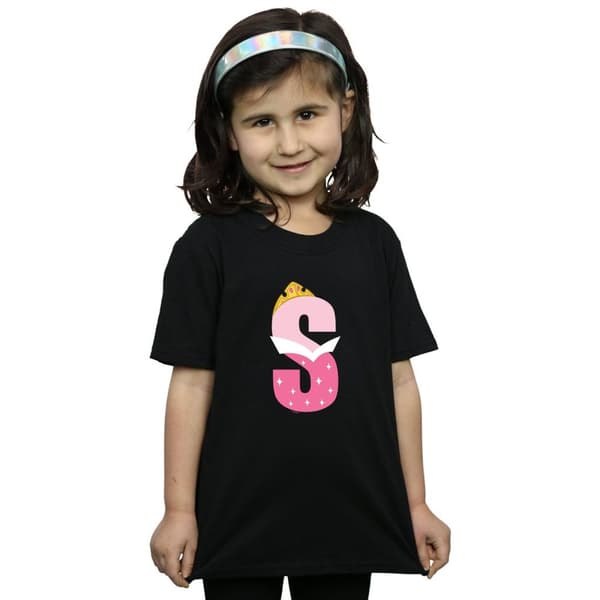 Disney Girls Alphabet S Is For Sleeping Beauty Cotton T-Shirt