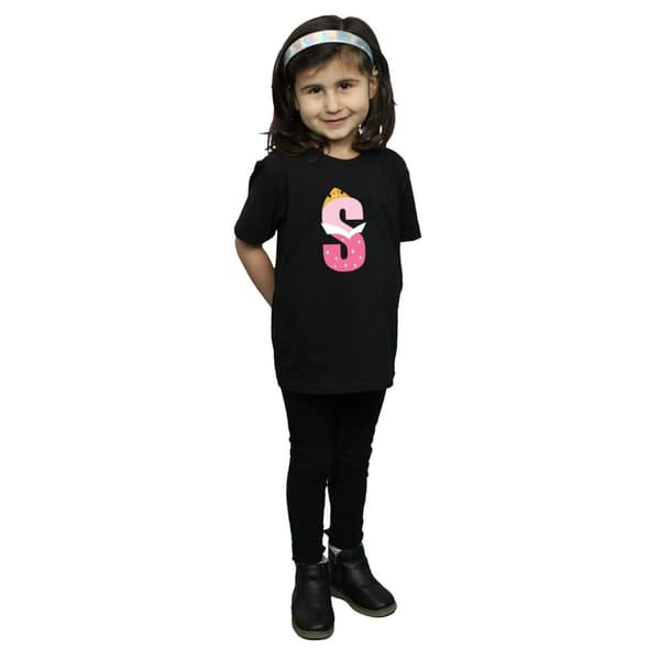 Disney Girls Alphabet S Is For Sleeping Beauty Cotton T-Shirt