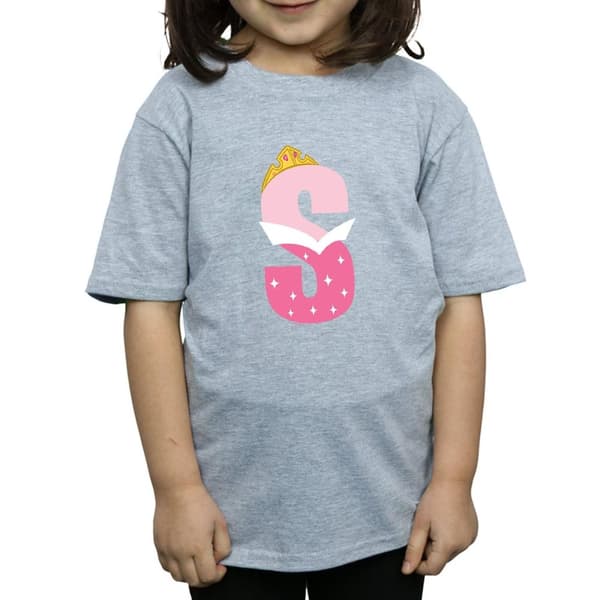Disney Girls Alphabet S Is For Sleeping Beauty Cotton T-Shirt