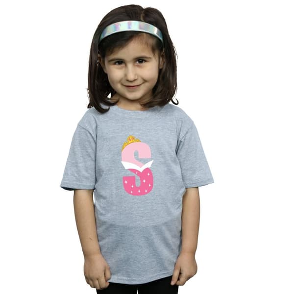 Disney Girls Alphabet S Is For Sleeping Beauty Cotton T-Shirt