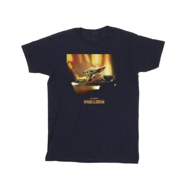 Star Wars Boys The Mandalorian Grogu Painted T-Shirt