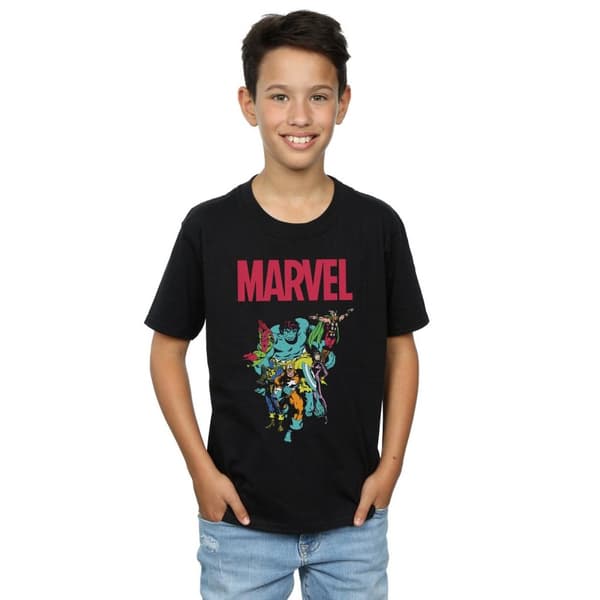 Marvel Pojkar Avengers Pop Group T-shirt