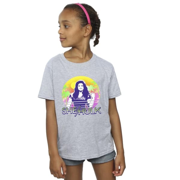 Marvel Girls She-Hulk: Attorney At Law Sunset Smile T-shirt i bomull