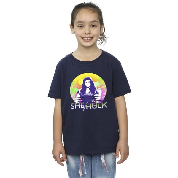 Marvel Girls She-Hulk: Attorney At Law Sunset Smile T-shirt i bomull