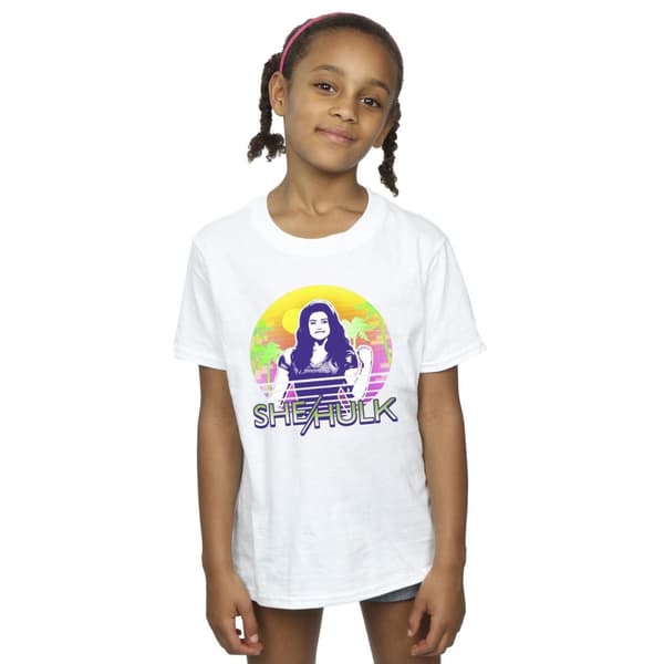 Marvel Girls She-Hulk: Attorney At Law Sunset Smile T-shirt i bomull