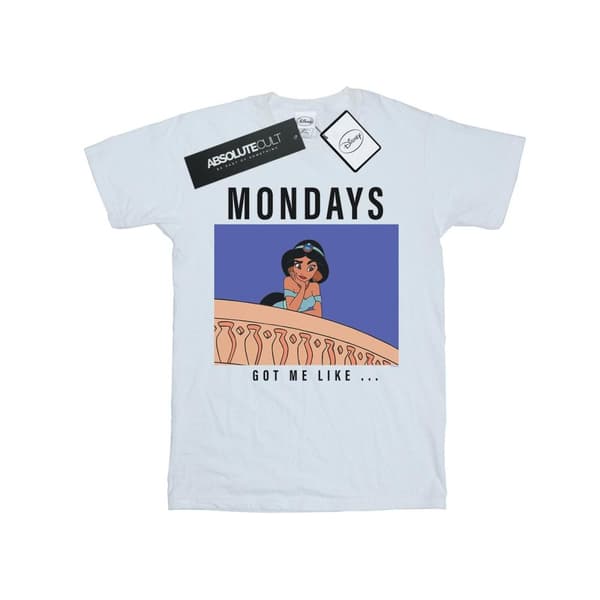 Disney Princess Mens Jasmine Mondays Got Me Like T-Shirt