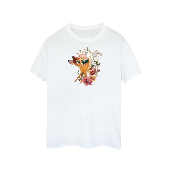 Disney Womens/Ladies Bambi Meadow Cotton T-Shirt