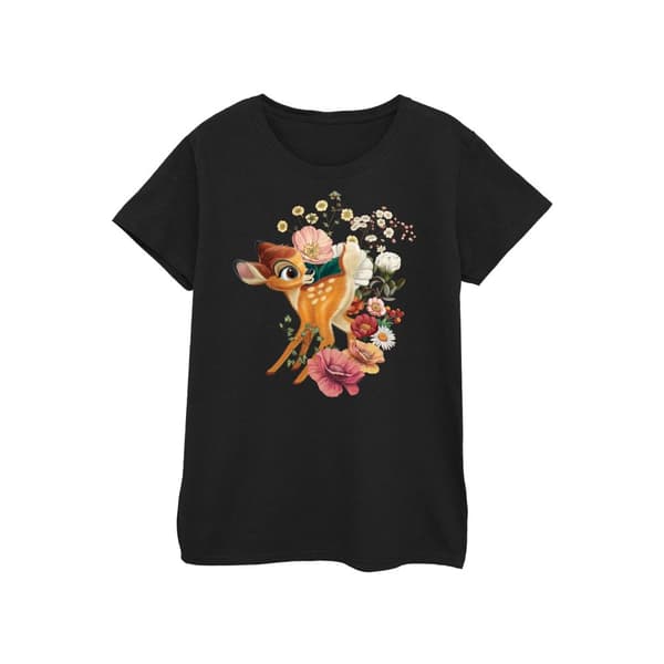 Disney Dam/Tjej - Bambi Meadow - T-shirt i bomull
