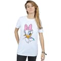 Pikkukuva 2 / 3: Disney Womens/Ladies Daisy Duck Big Portrait Cotton Boyfriend T-Shirt