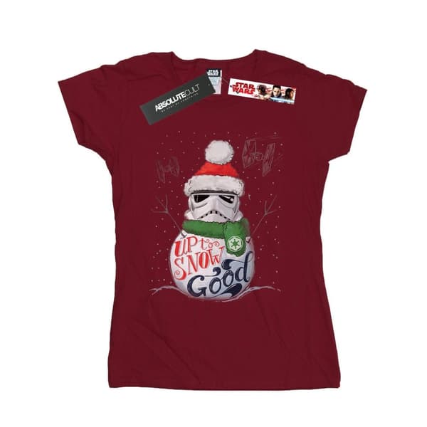 Star Wars Womens/Ladies Stormtrooper Up To Snow Good Cotton T-Shirt
