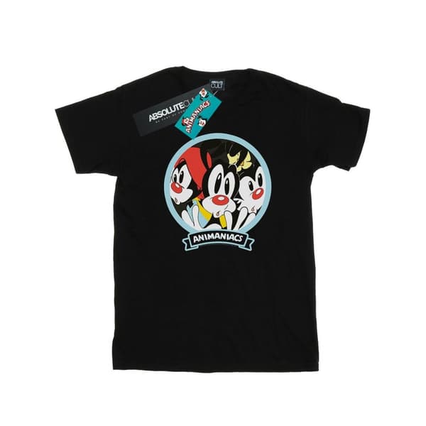 Animaniacs Girls Fisheye Group Cotton T-Shirt