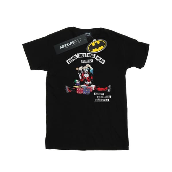 DC Comics Harley Quinn Come Out And Play T-shirt för pojkar