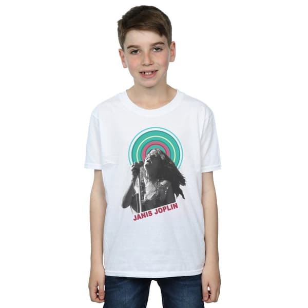 Janis Joplin Pojkar - Halo Photo T-shirt