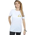 Pikkukuva 2 / 3: Disney Womens/Ladies Donald Duck Backside Breast Print Cotton Boyfriend T-Shirt