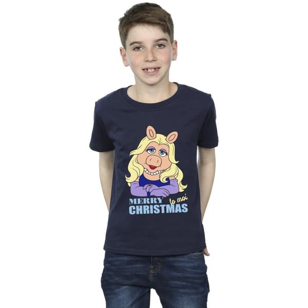 Disney Mupparna Miss Piggy Queen of Holidays T-shirt för pojkar
