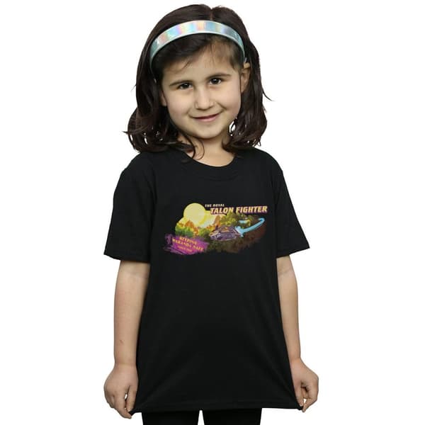 Marvel Black Panther Talon Fighter Wakanda bomulls-T-shirt för flickor