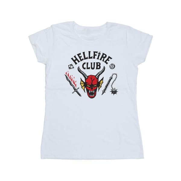 Netflix Stranger Things Hellfire Club - bomulls-T-shirt för damer/damer