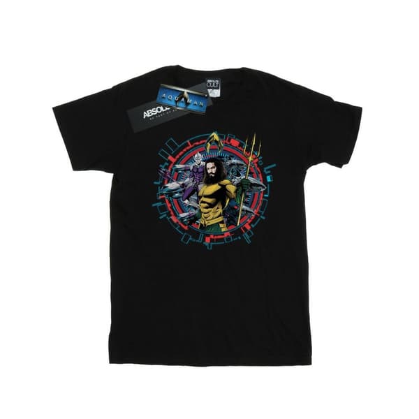 DC Comics Aquaman Circular Crest T-shirt för pojkar