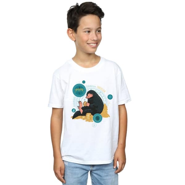 Fantastic Beasts T-shirt med sittande Niffler för pojkar