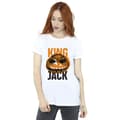 Pikkukuva 2 / 4: Disney Womens/Ladies The Nightmare Before Christmas King Jack Cotton Boyfriend T-Shirt