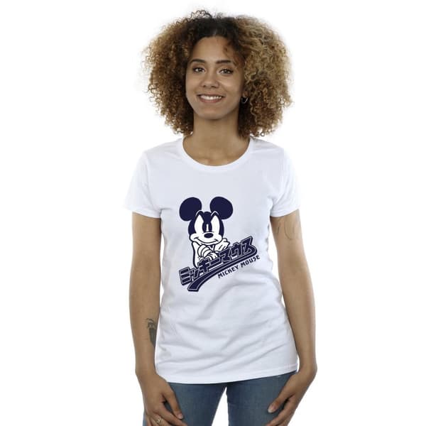 Disney Dam/Tjej Musse Pigg T-shirt i japansk bomull