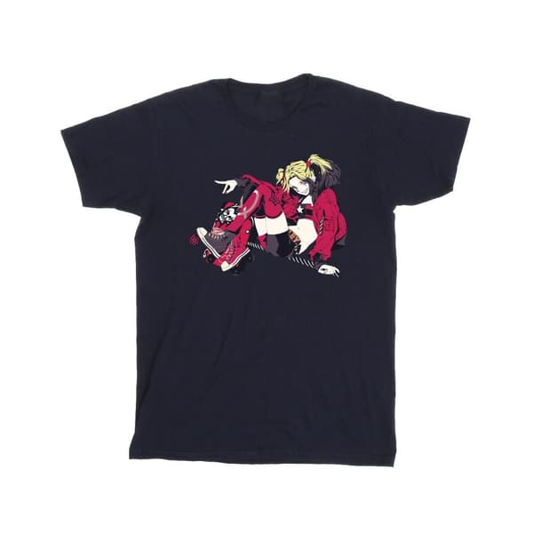 DC Comics Boys Harley Quinn Rollerskates T-Shirt