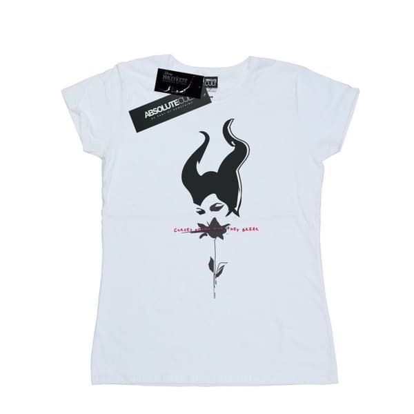 Disney Womens/Ladies Maleficent Mistress Of Evil Curses Don´t Break Cotton T-Shirt