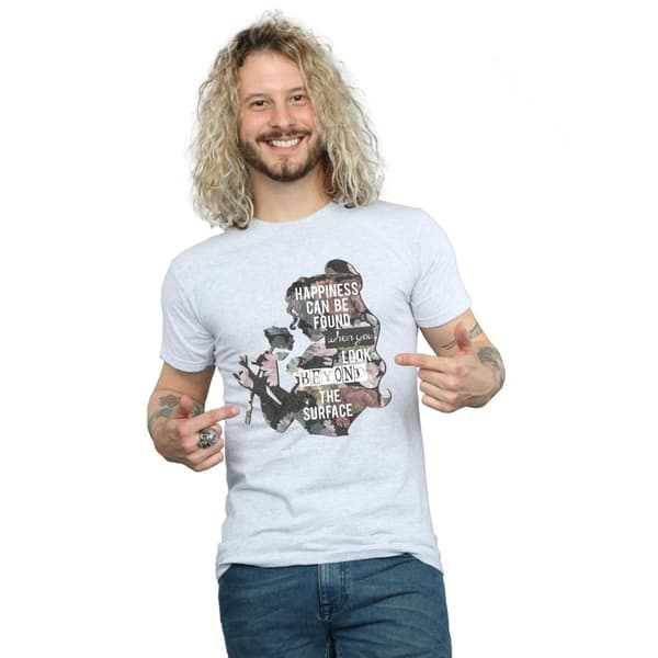Disney Princess Mens Belle Happiness T-Shirt