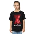Miniatyrbillede 2 af 3: Marvel Girls Black Widow Movie Logo Window Cotton T-Shirt