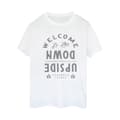 Pikkukuva 1 / 3: Netflix Womens/Ladies Stranger Things Welcome To Upside Down Cotton Boyfriend T-Shirt