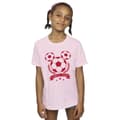 Miniatyrbild 2 av 3: Disney T-shirt i bomull med Mickey-fotbollshuvud för flickor