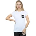 Miniatyrbild 2 av 3: Scooby Doo T-shirt i bomull med fuskficka för damer/damer