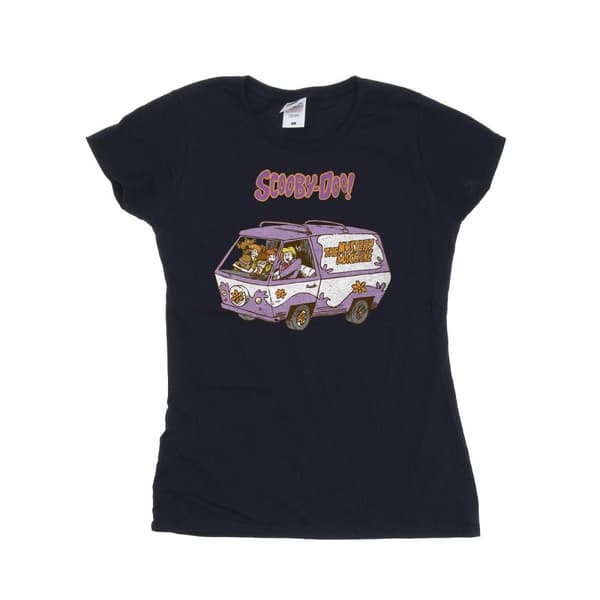 Scooby Doo Womens/Ladies Mystery Machine Van Cotton T-Shirt