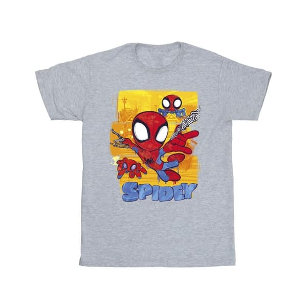 Marvel Boys Spidey And His Amazing Friends Flying T-Shirt