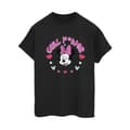 Miniatyrbilde 1 av 4: Disney Womens/Ladies Minnie Mouse Girl Power Cotton Boyfriend T-Shirt