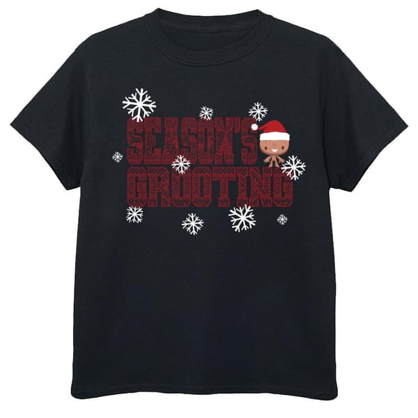 Marvel T-shirt för pojkar från Marvel Comics Merry Grootmas