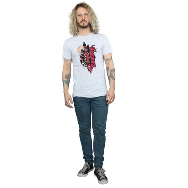 Marvel Mens Deadpool Lady Deadpool T-shirt