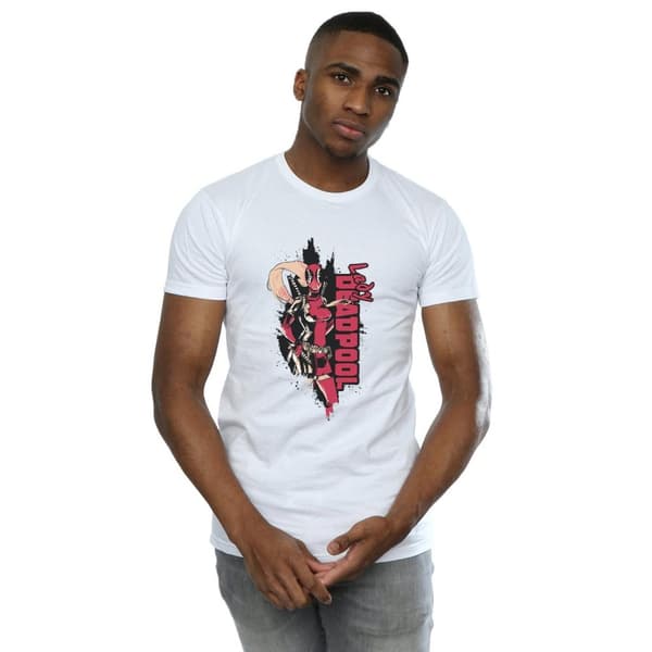 Marvel Mens Deadpool Lady Deadpool T-shirt