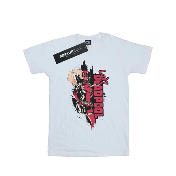 Marvel Mens Deadpool Lady Deadpool T-shirt