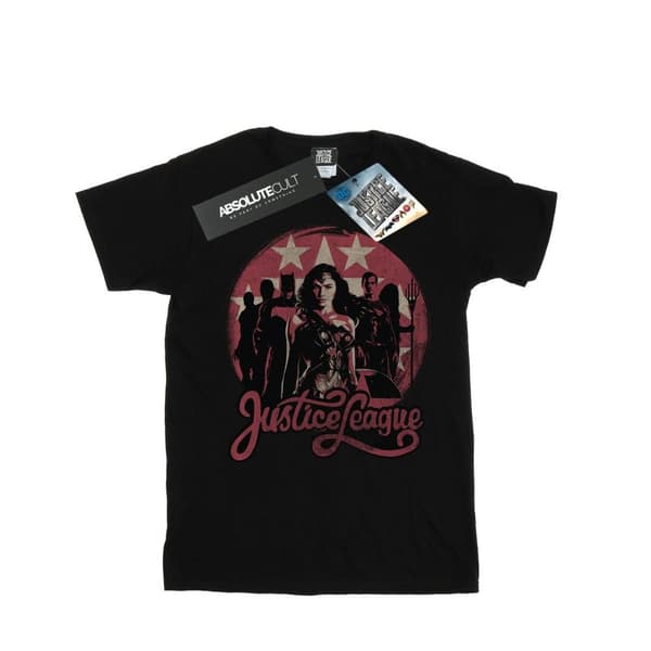 DC Comics Mens Justice League Movie Group Pose T-Shirt