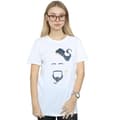 Miniatyrbild 2 av 3: Disney Dam/Tjej Aladdin Movie Genie Blue Face Boyfriend T-shirt i bomull